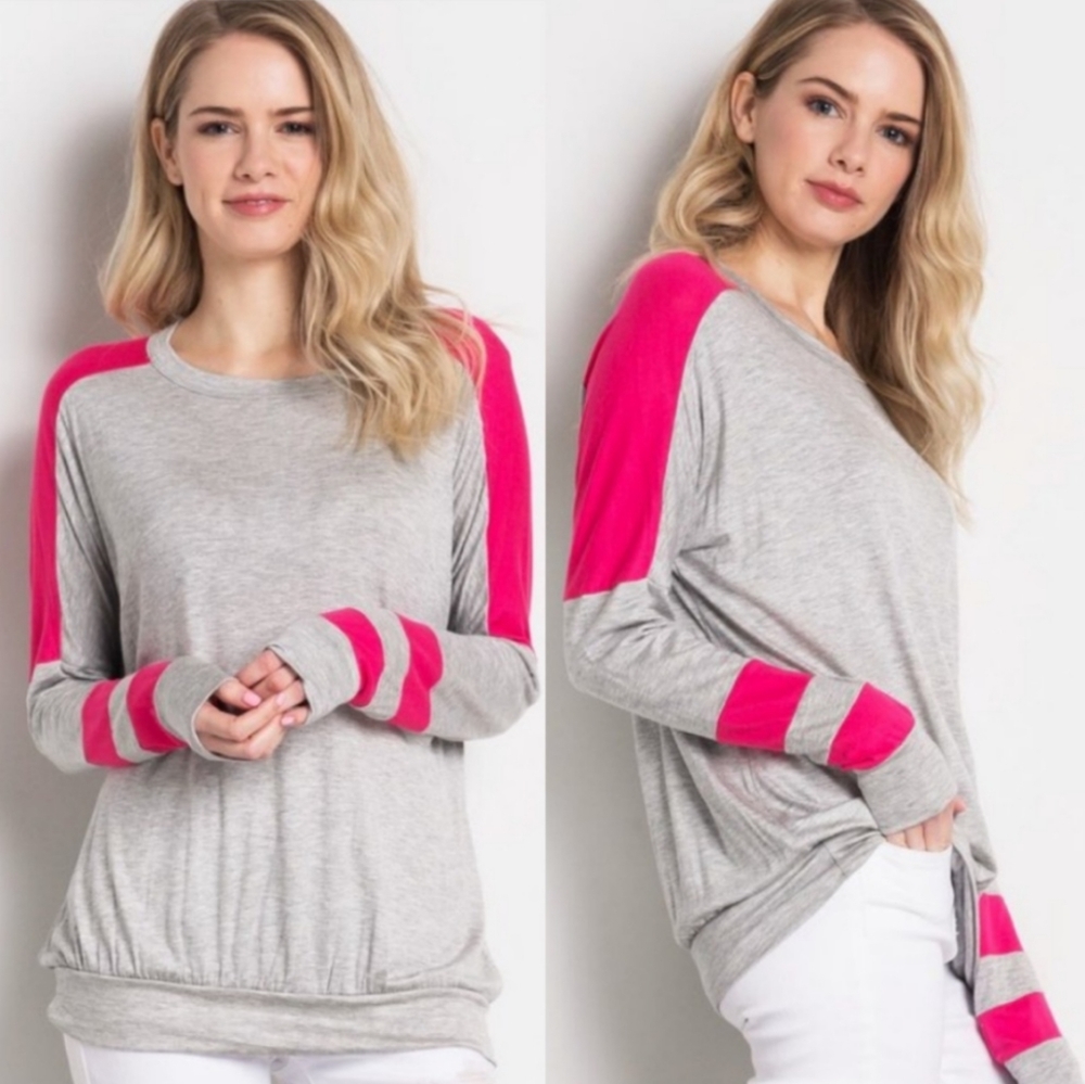 Varsity Color Block Tee